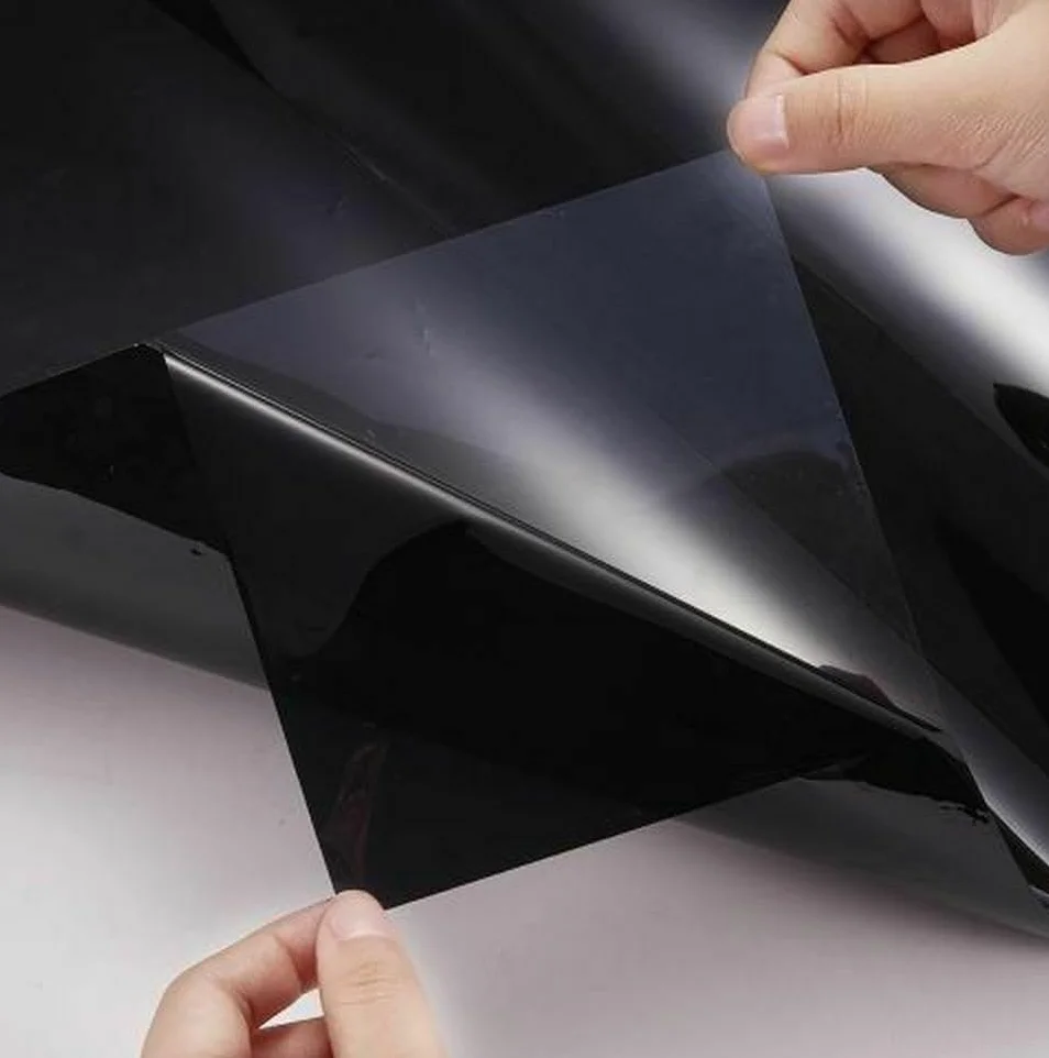 flexzon 76cm x 3m Pellicola Oscurante AntiGraffio per VETRI Auto Nero 35% VLT(Nero Medio)