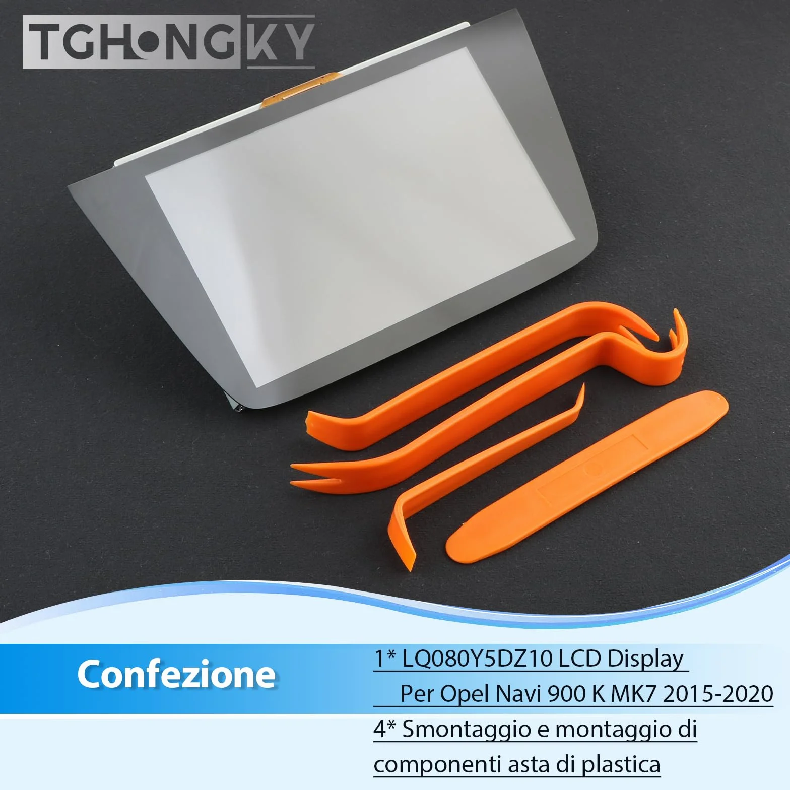 Display LCD Opel Astra k MK7 2015-2020 Schermo per Navi 900 Touch Screen