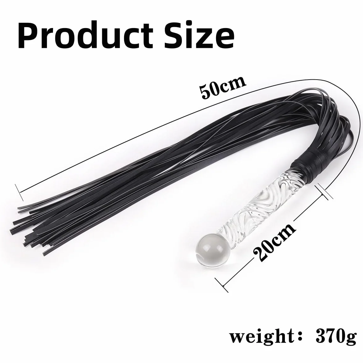 Frustino Bondage Giocattolo di Coppia Whip Frusta Erotica con Manici Dildos SM Plug Anali Accessori