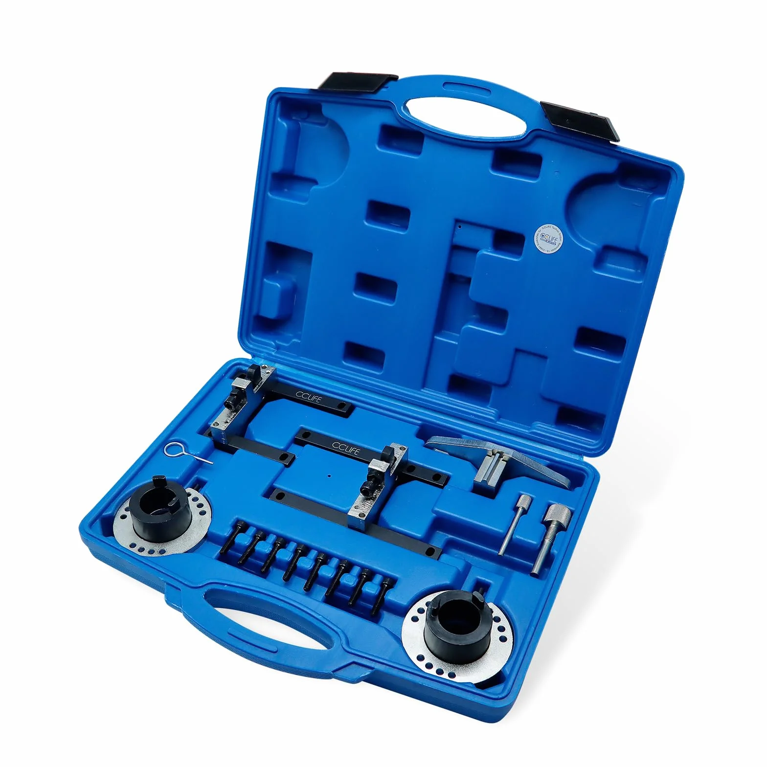 CCLIFE Set attrezzi fasatura motore per Compatibile con Ford 1.0 EcoBoost Kit distribuzione e albero a camme Compatibile con Fiesta, Focus, B-MAX, EcoSport