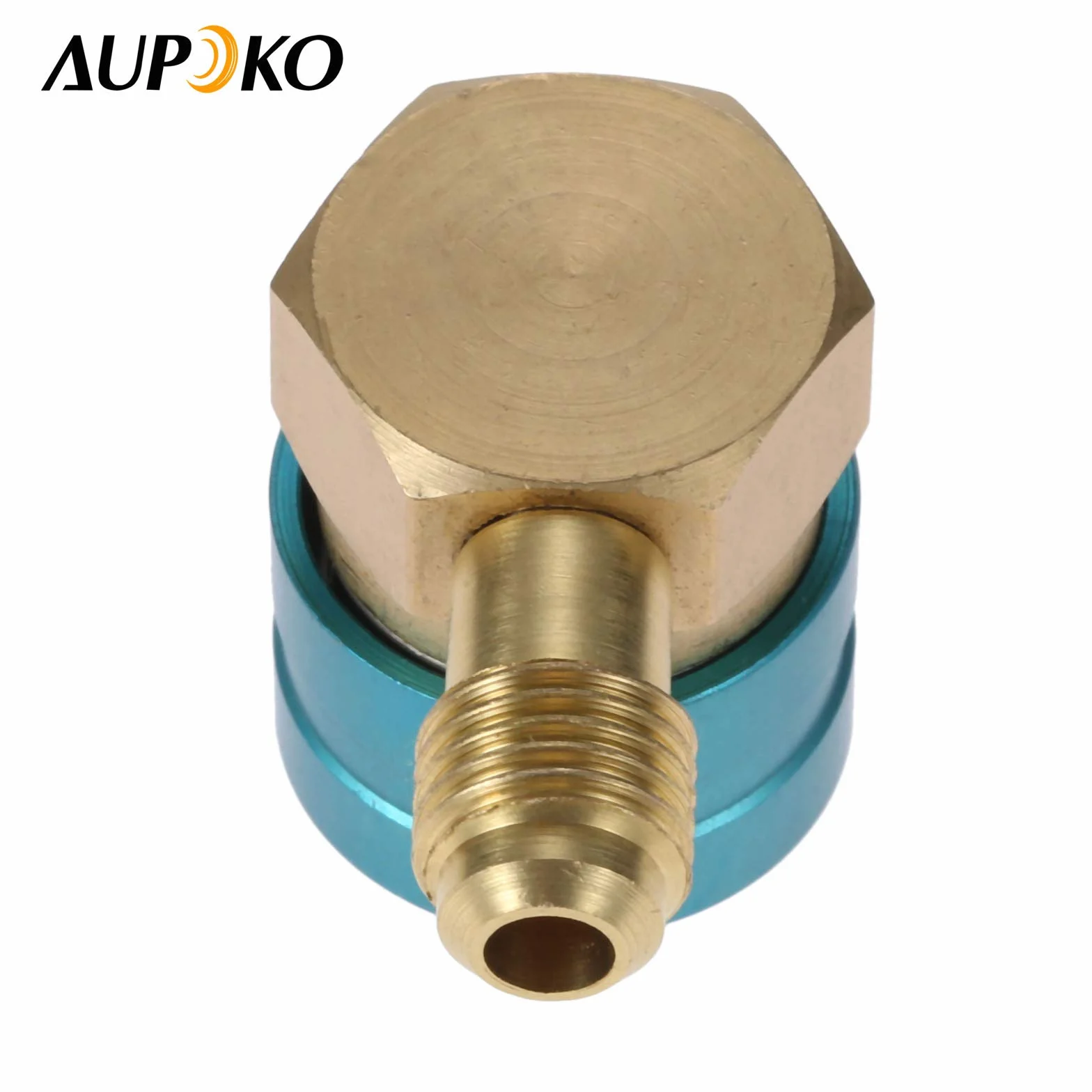 Aupoko Adattatore per Tubo R1234YF a R134A, Connettore di Raccordo Rapido per Aria Condizionata Auto