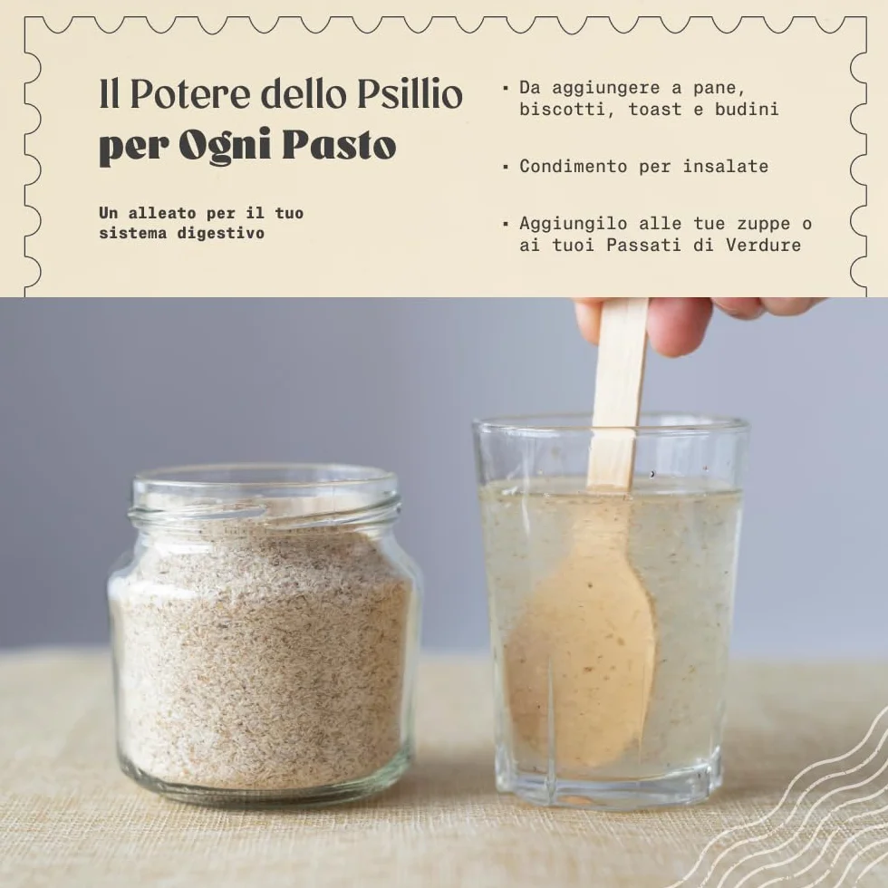 NaturaleBio Bucce di Psillio Biologico 200 g Purezza 99% Psyllium Husk Bio Naturale Puro Ricco di Fibre