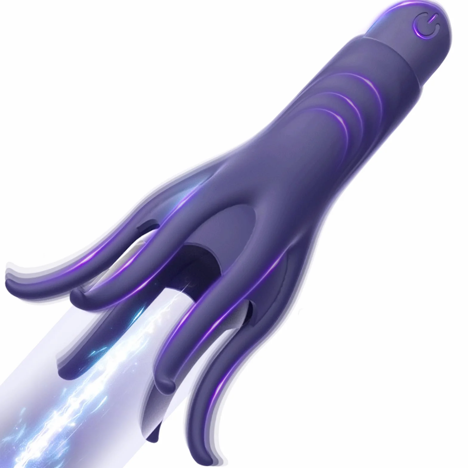 BDSMYEE Stimolatore del glande con 6 tentacoli, masturbatore elettrico a mani libere con 10 modalità di vibrazione