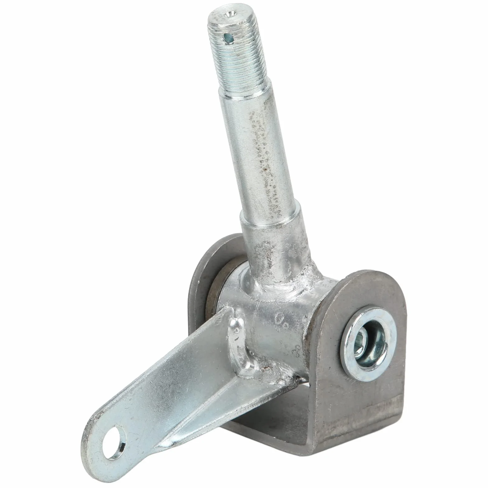 Mandrini Set Anteriore E Kit Mozzo Asse Fuso A Snodo 5/8 Puntone Ruota 4.5inx5/8in 2 Pezzi Destra Sinistra Staffa In Lega Di Acciaio Per Go Kart