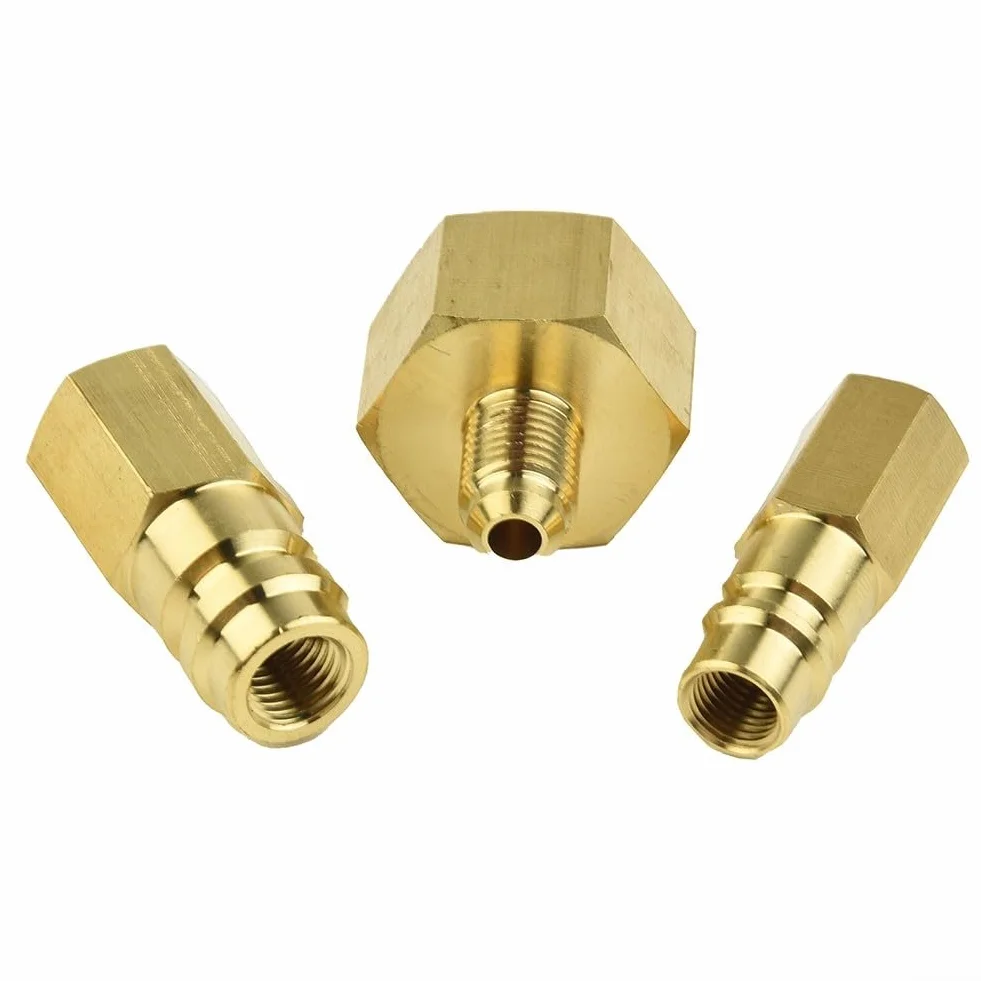Adattatori R134A SAE 14 W21 8-14 SAE condizionamento veicoli LP set 3