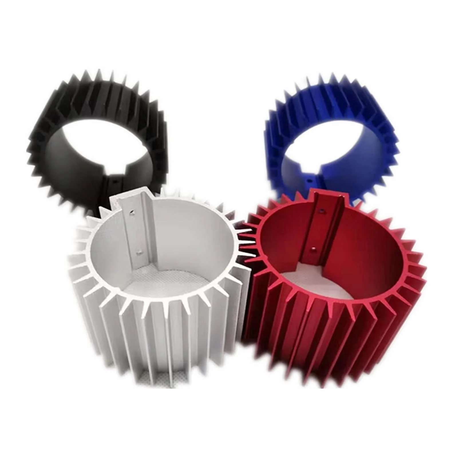 Auto filtro olio Copertura motore dissipatore raffreddamento Cap alluminio Billet Kit filtro olio ID 3" L 66mm radiatore SILVER