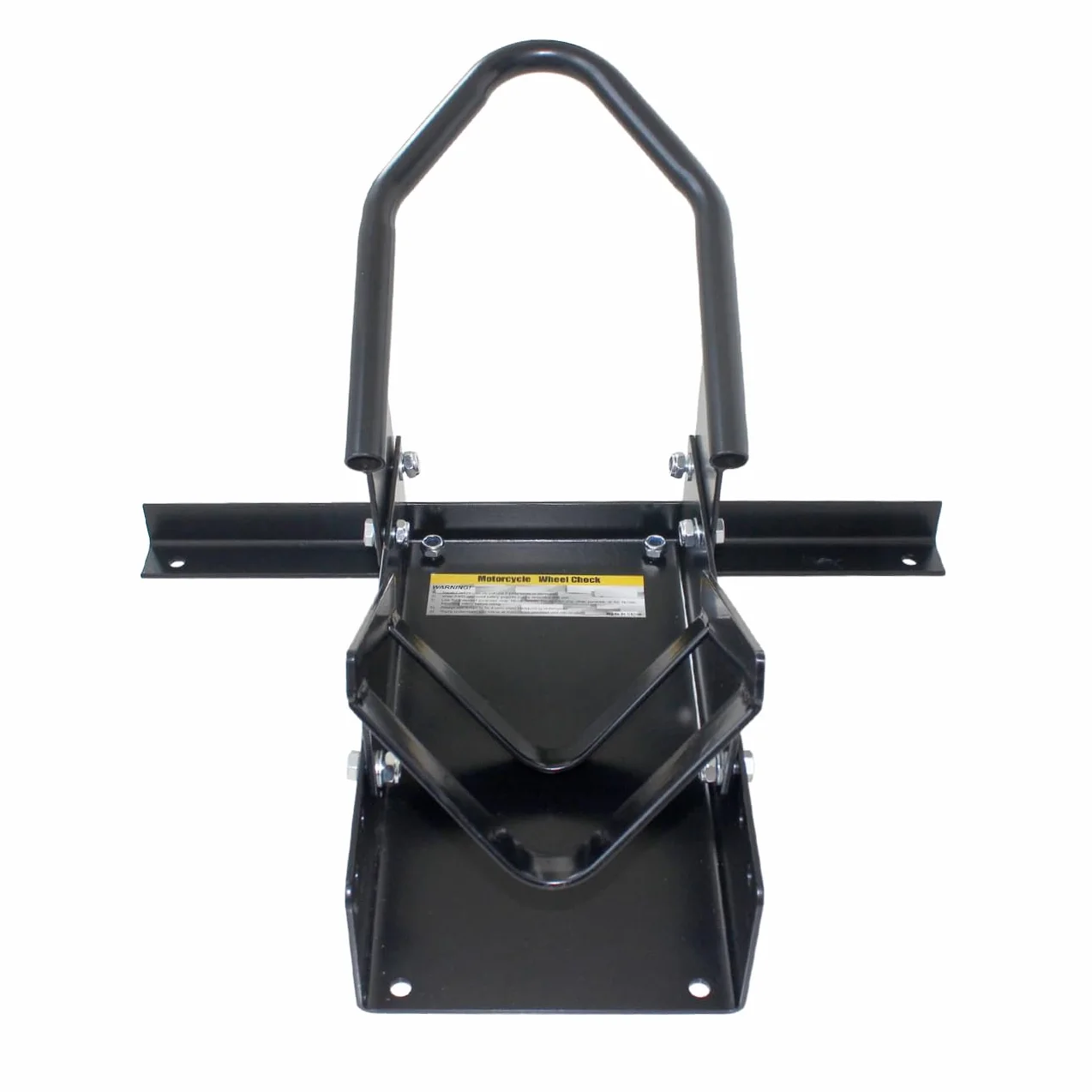 MaxxHaul 80077 - Cuneo ferma ruota standard per motocicletta con supporto girevole