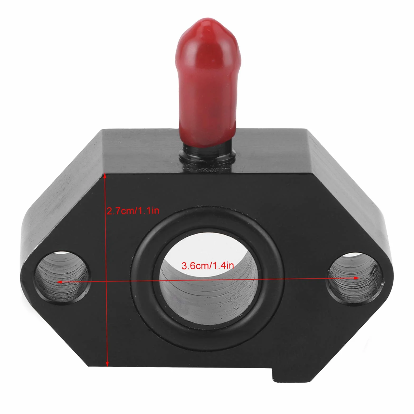Boost Gauge Sensor Adapter, Auto Turbo Boost Tap Adattatore per sensore di vuoto in alluminio adatto per TFSI 1.2T / 1.4T 1.6 1.9 2.0 TDI