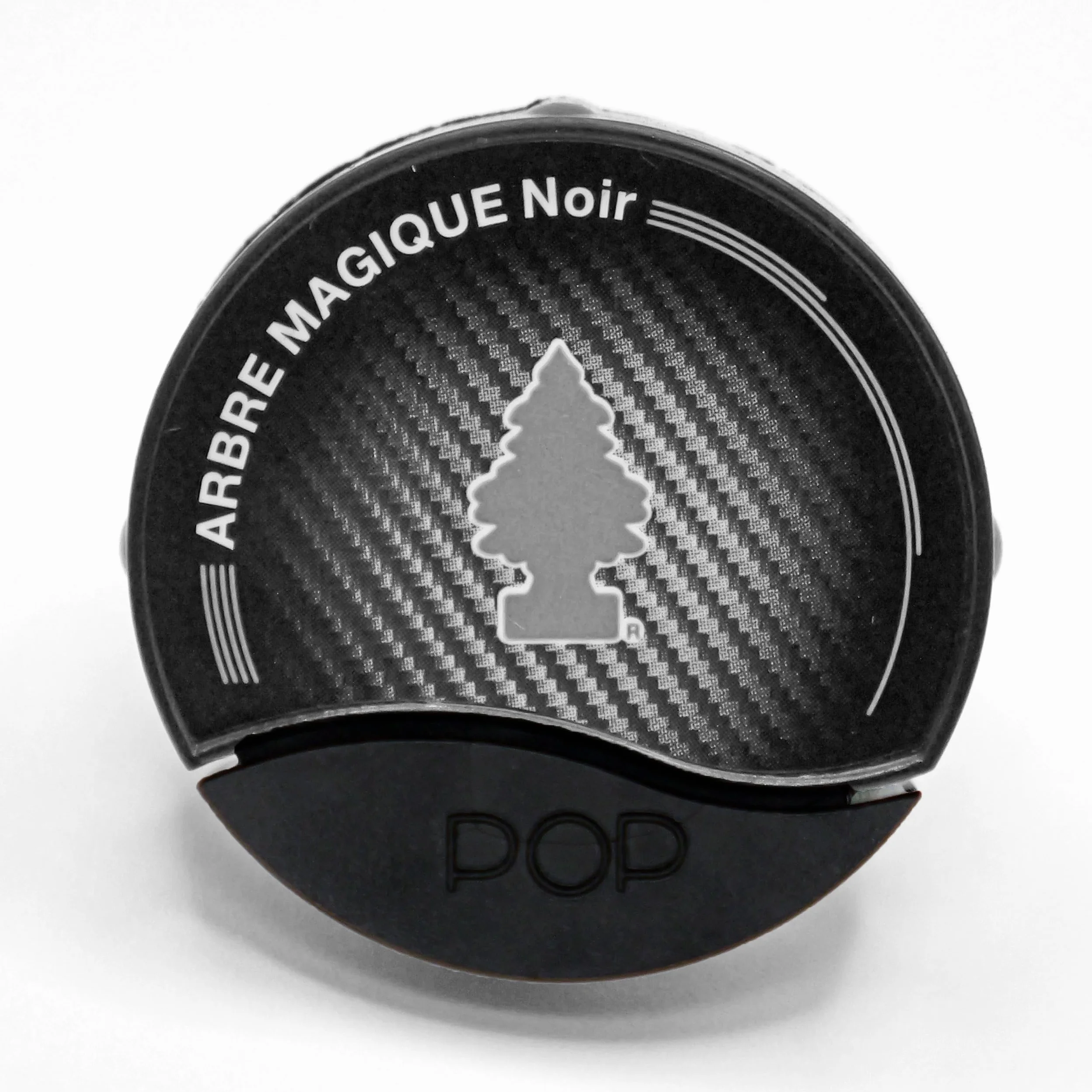 Arbre Magique POP Profumatore Auto Solido Fragranza Noir Durata 30 Giorni Design Italiano 1 Pezzo