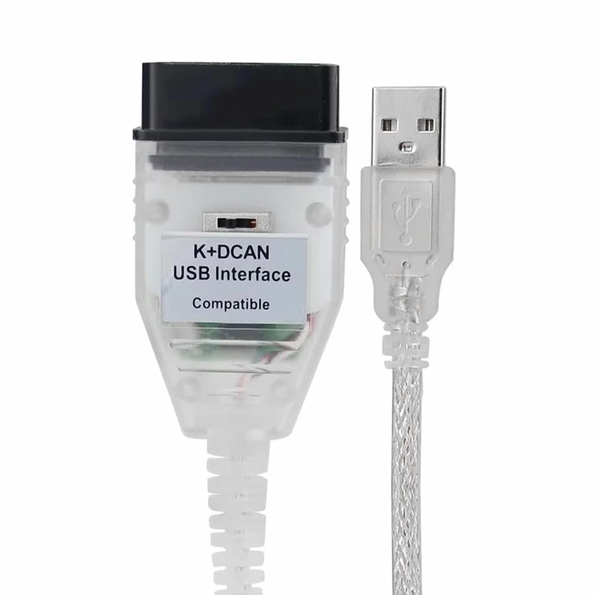 Cavo USB con interruttore per strumento diagnostico telaio serie E, OBD2, compatibile INPA