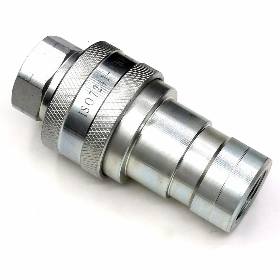 Accoppiatore idraulico, CEKER 3/4" NPT ISO 7241-B Quick Connect and Disconnect Tractor Hydraulic Coupling