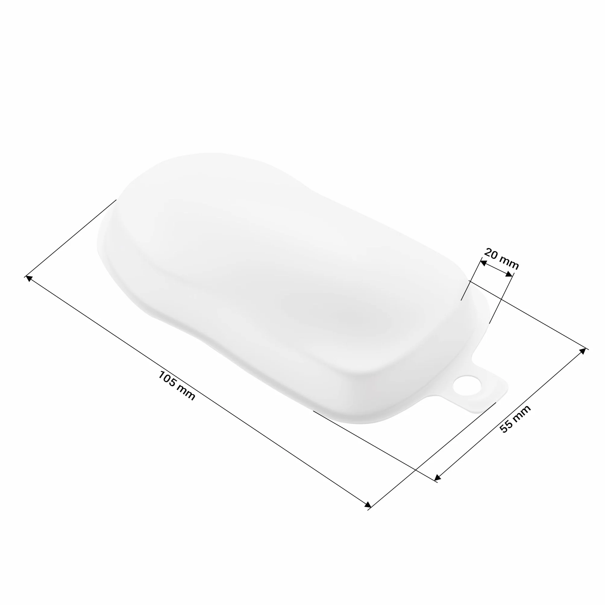Wiltec Set 30 Speed Shape per campionatura e cubicatura, 15 nere + 15 bianche, Formine Sagome per test vernici, idrografia aerografia e cerakote