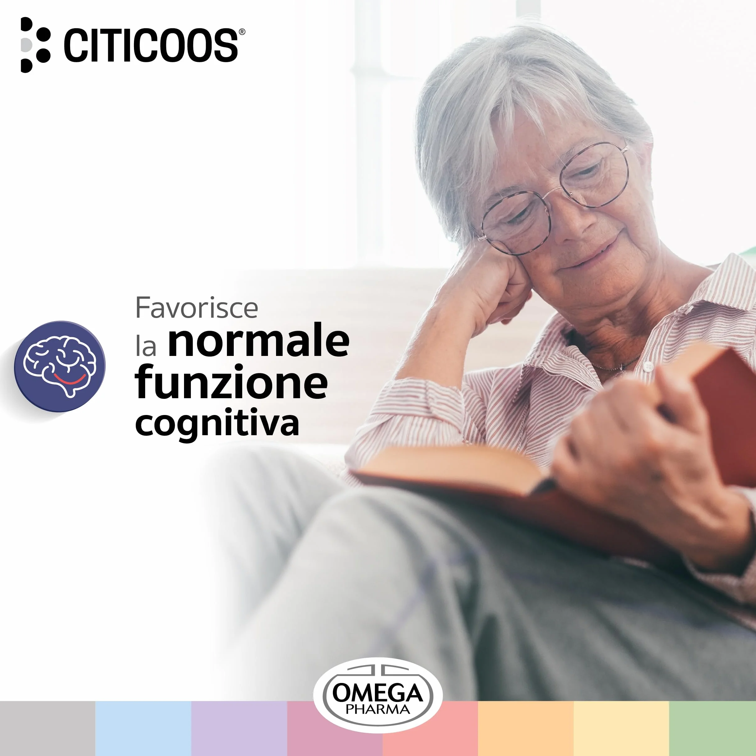 Omega Pharma Citicoos Integratore Alimentare Stress Psichico 24 Capsule