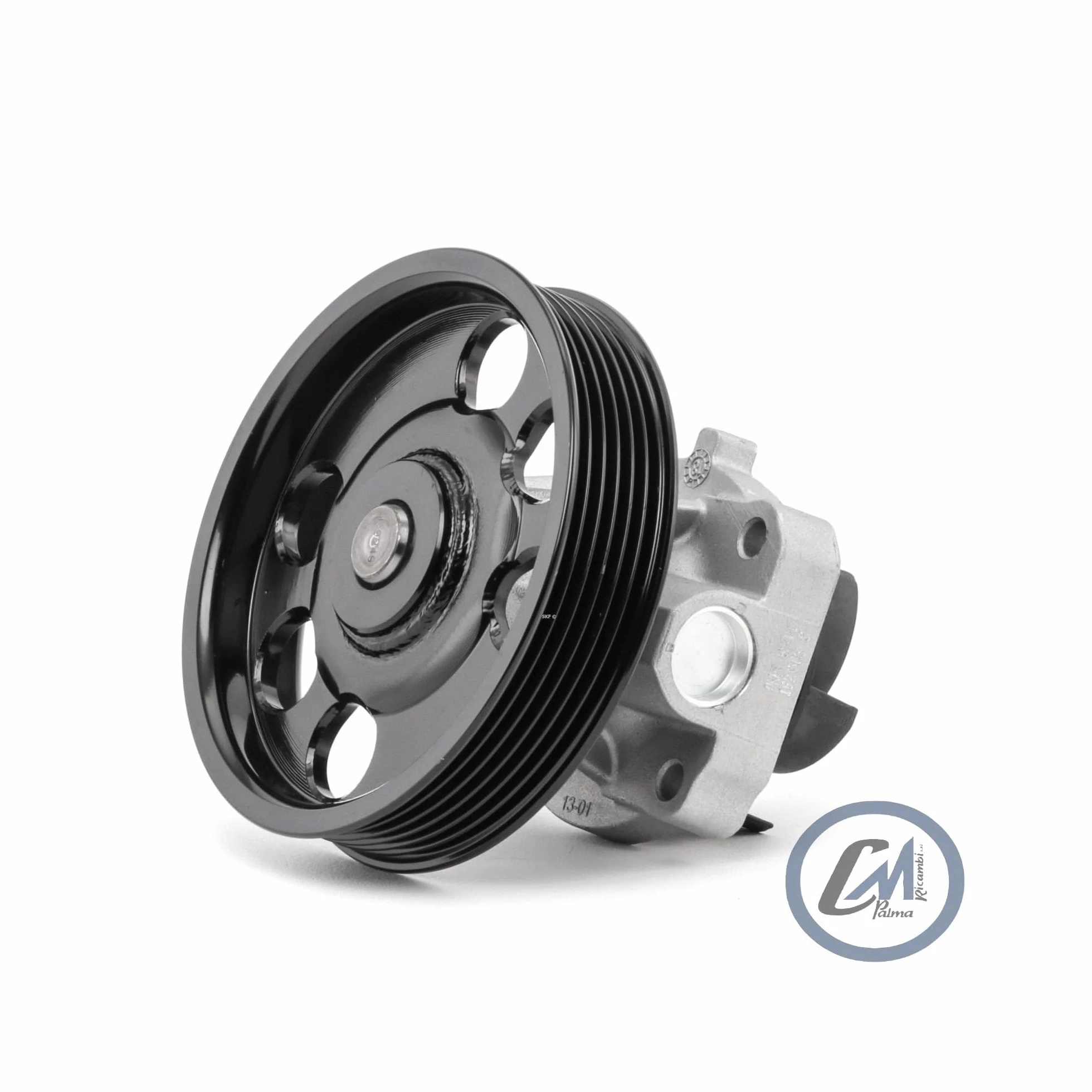 KIT DISTRIBUZIONE SKF CON CATENA MODIFICATA RINFORZATA + POMPA ACQUA PER MITO PANDA PUNTO 500L 1.3