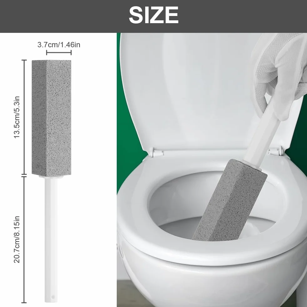HOTUT Pietra pomice per pulizia 4 pezzi detergente WC lavello piscina cucina
