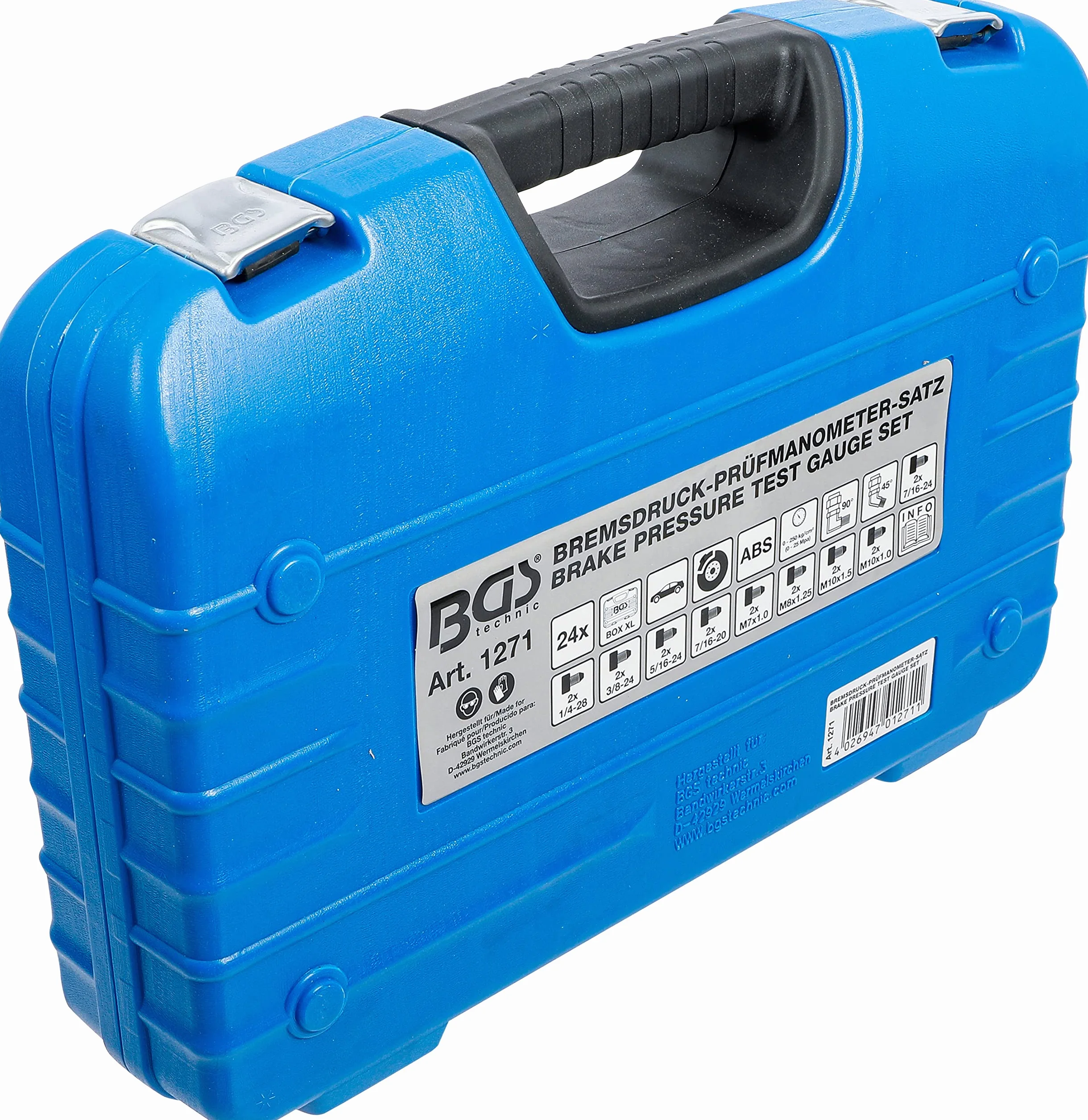 BGS 1271 | Set di manometri per freni