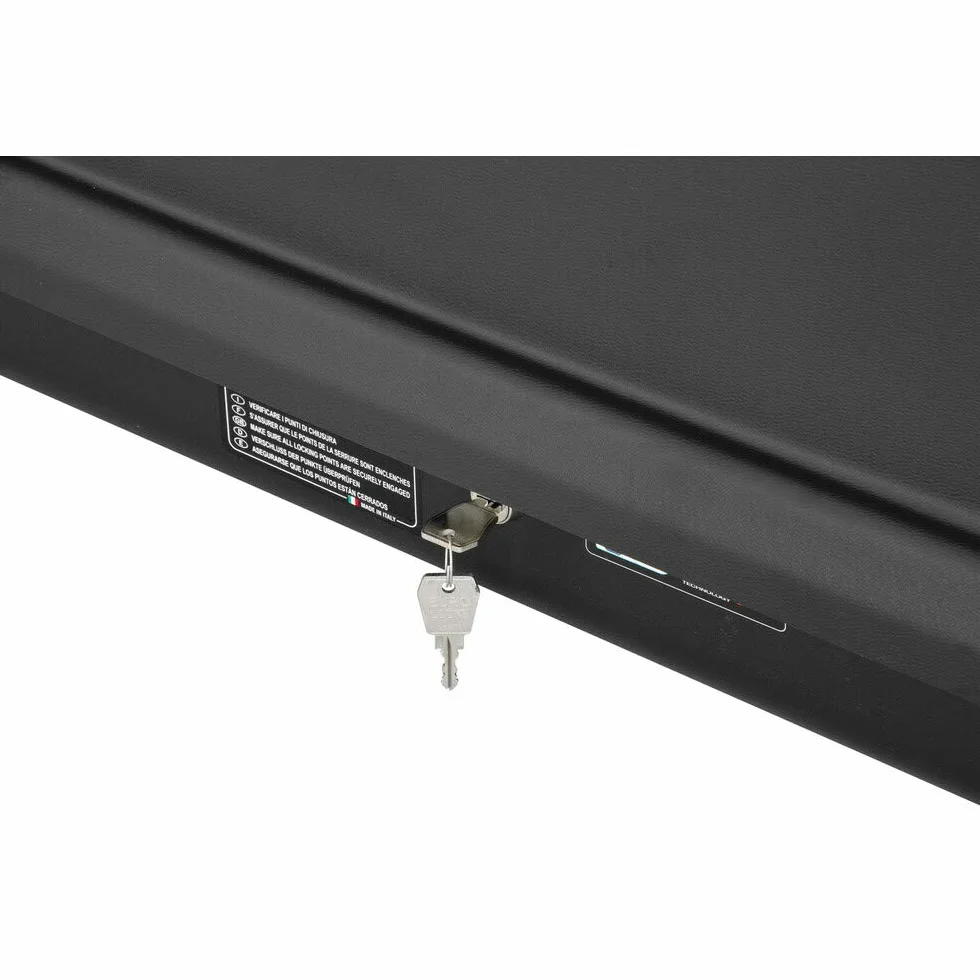 NORDRIVE N60019 Box 530, Box da Tetto per Auto in in ABS, 530 Litri - Nero Goffrato