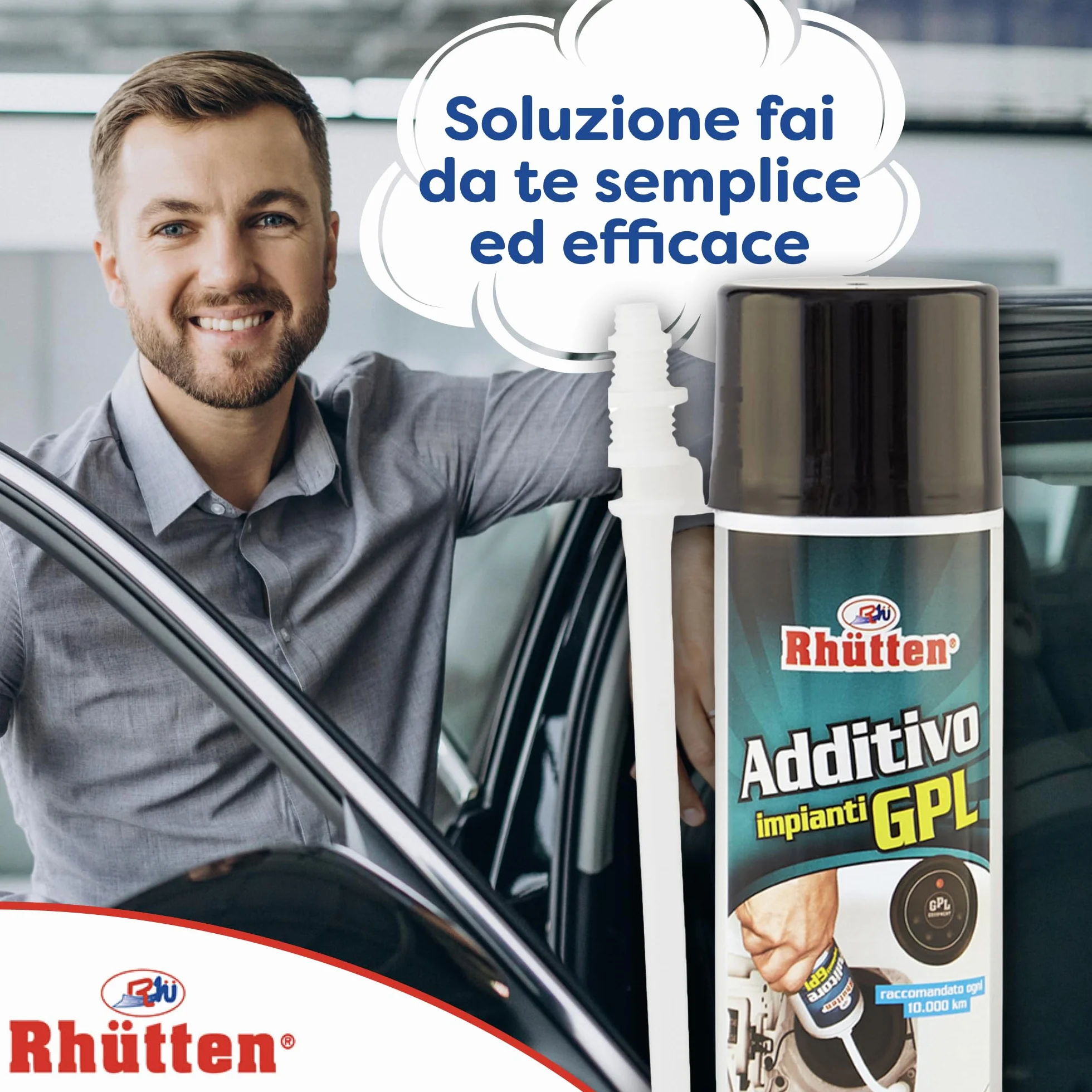 Rhutten Additivo Gpl Sistema Alimentazione Monodose 120ml