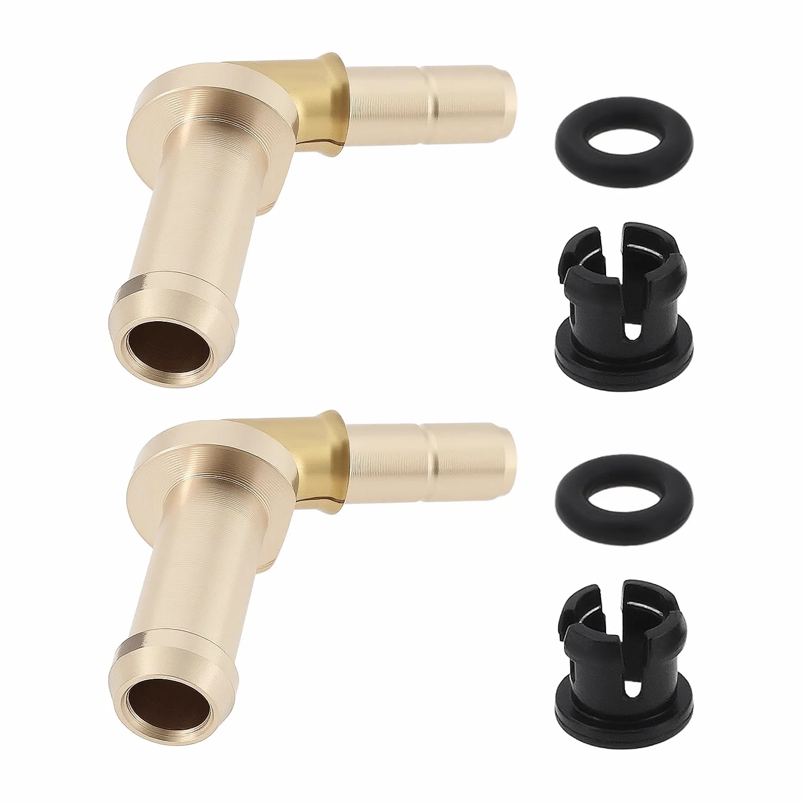 The Lord of the Tools 2x Connettore Per Tubo Di Uscita Dell'acqua Del Termostato LR049990 LR048474 Compatibile Con Range Rover Sport Discovery4