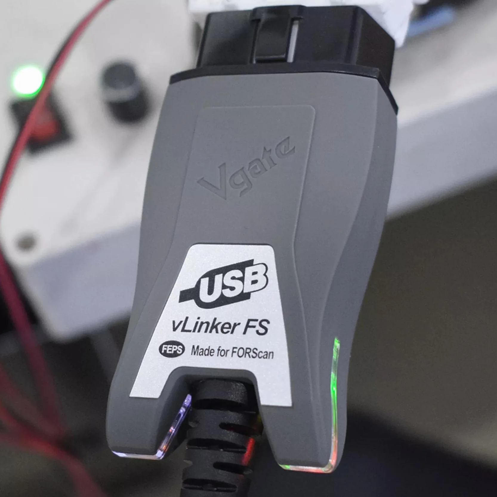 vLinker FS OBD2 USB Adattatore per FORScan HS/MS-CAN Interruttore Automatico