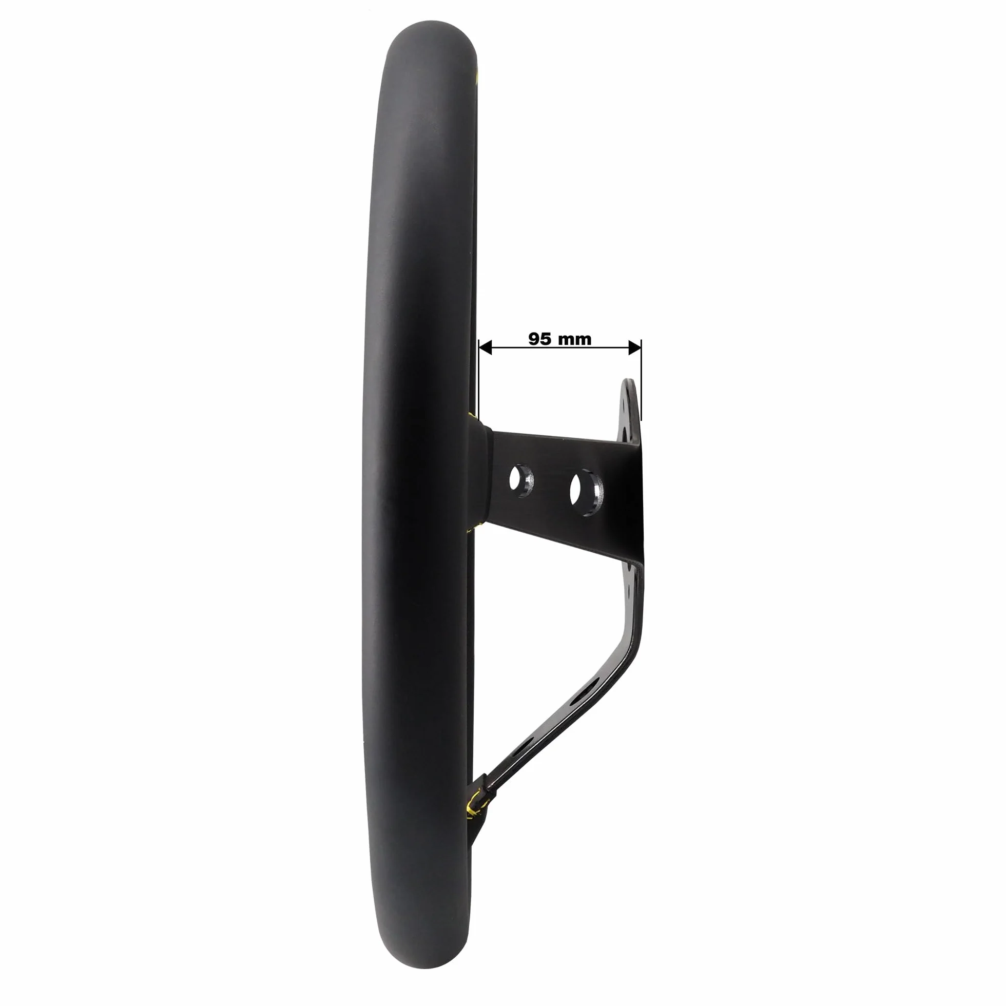 Simoni Racing SPEC Volante Sportivo Speciale Universale, Nero