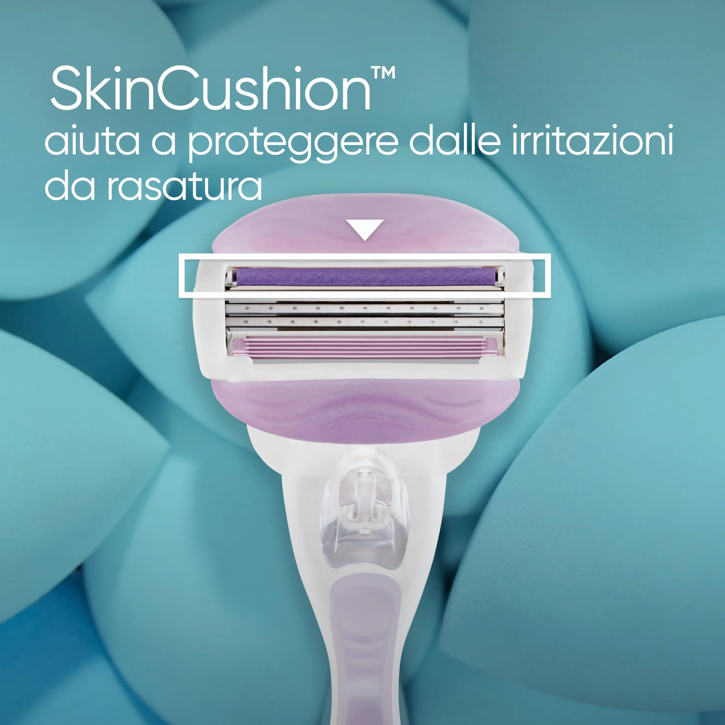 Gillette Venus Comfortglide Breeze Lamette di Ricambio, 10 Lamette da Donna per Rasoio
