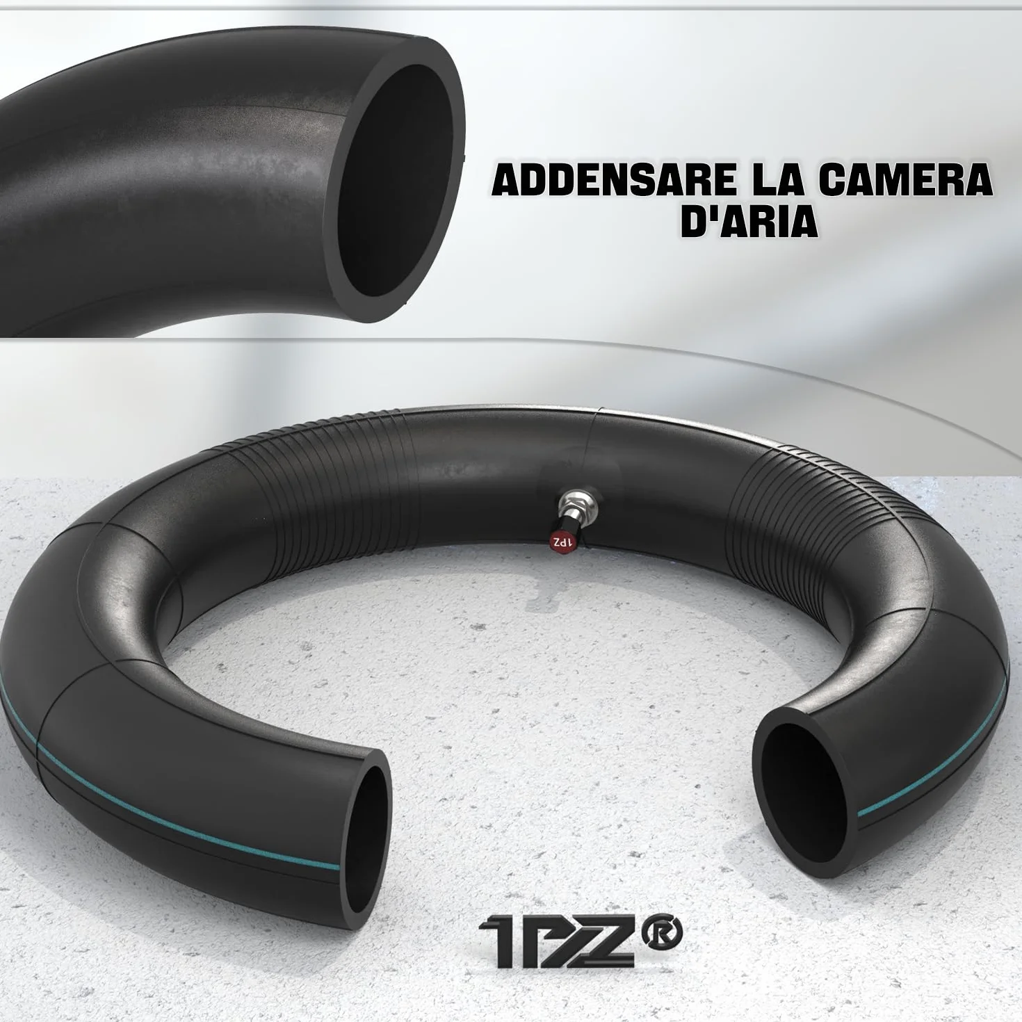 1PZ 2.50/2.75-10 Camere d'Aria per Honda CRF50 Razor MX500 2 Pezzi | Compatibile con 2.50-10, 2.75-10, Razor MX650, Suzuki JR50 DRZ70, Motovox MVX70 e Moto da Cross