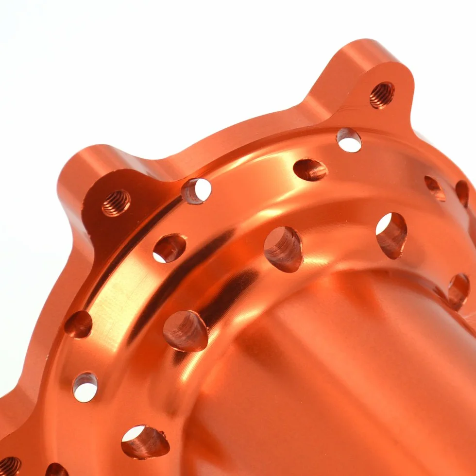 JFG RACING Dirt Bike Anteriore Posteriore Mozzi Ruota CNC per EXC EXCF SX SXF XC XCW SXS XCF XCFW 125-530 Motocross Enduro Arancione