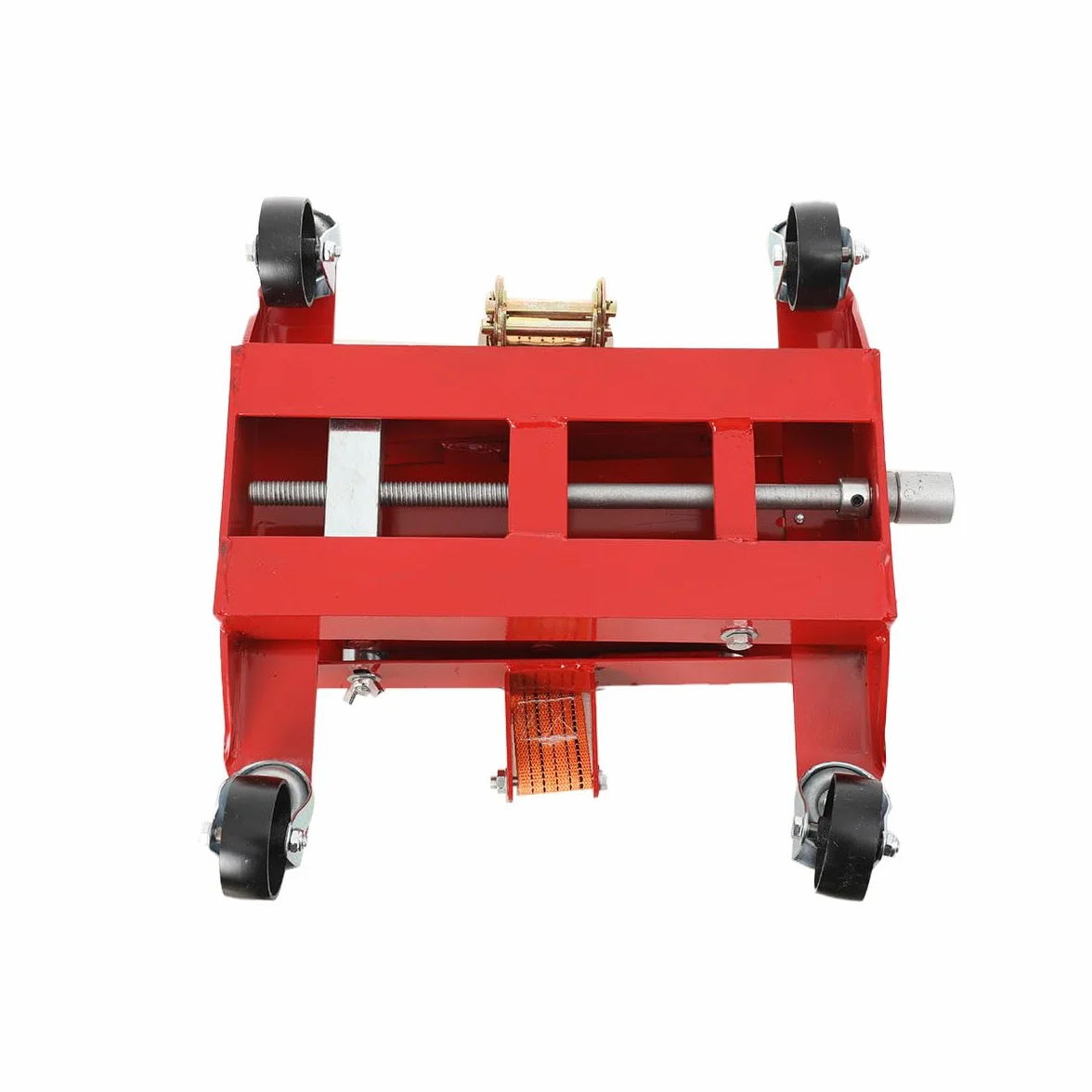 Jack di Trasmissione a Pavimento Idraulico 200 kg, Sollevatore a Forbice 195-585mm per Riparazione Auto