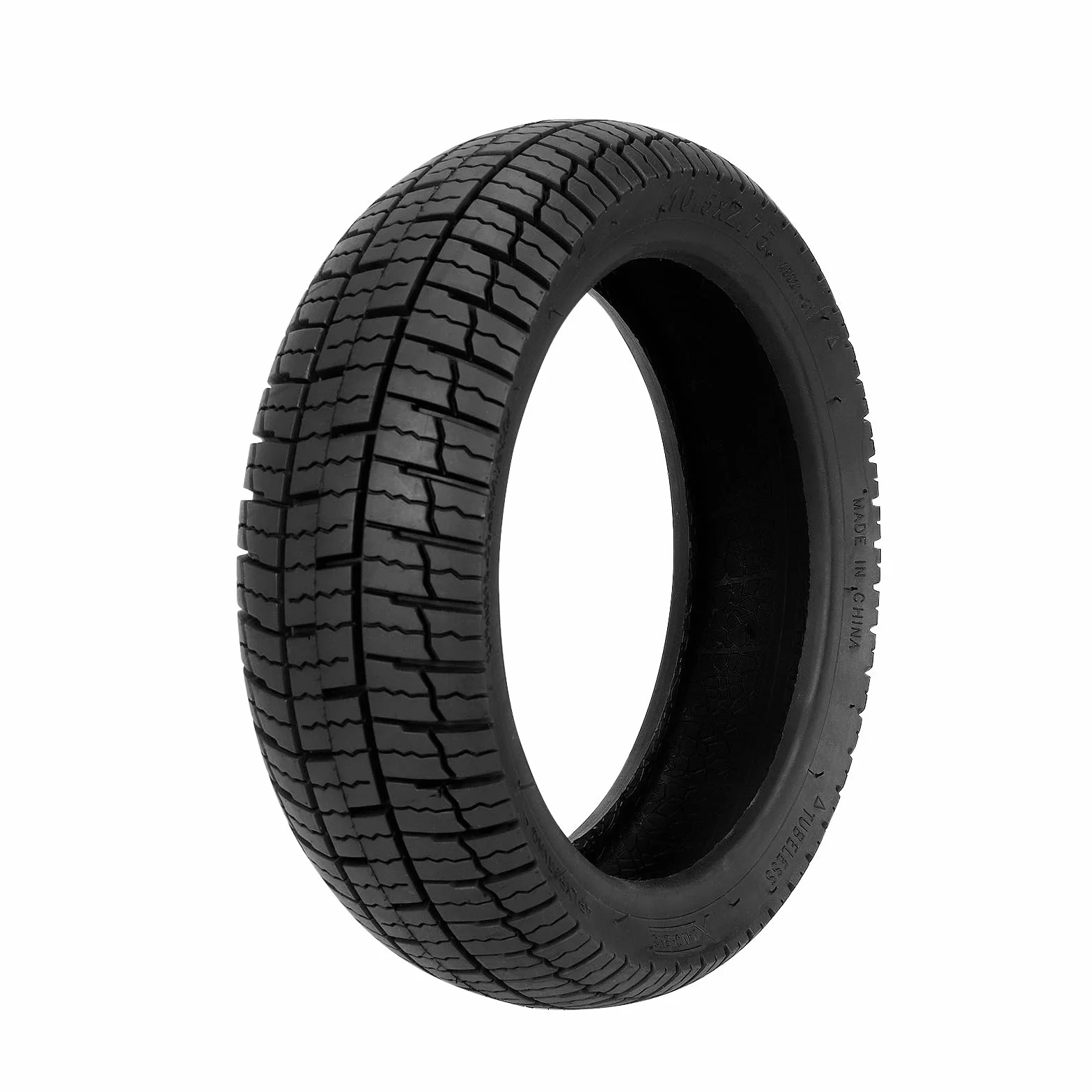 10,5 x 2,75 pneumatici tubeless per scooter elettrico Segway Ninebot P65 P100 P100su, pneumatici di ricambio da 10 pollici, pneumatici senza tubo, in gomma antiscivolo anteriore e posteriore, ruote di