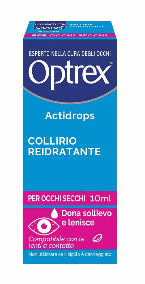 Optrex Actidrops Collirio Reidratante per occhi secchi 10ml