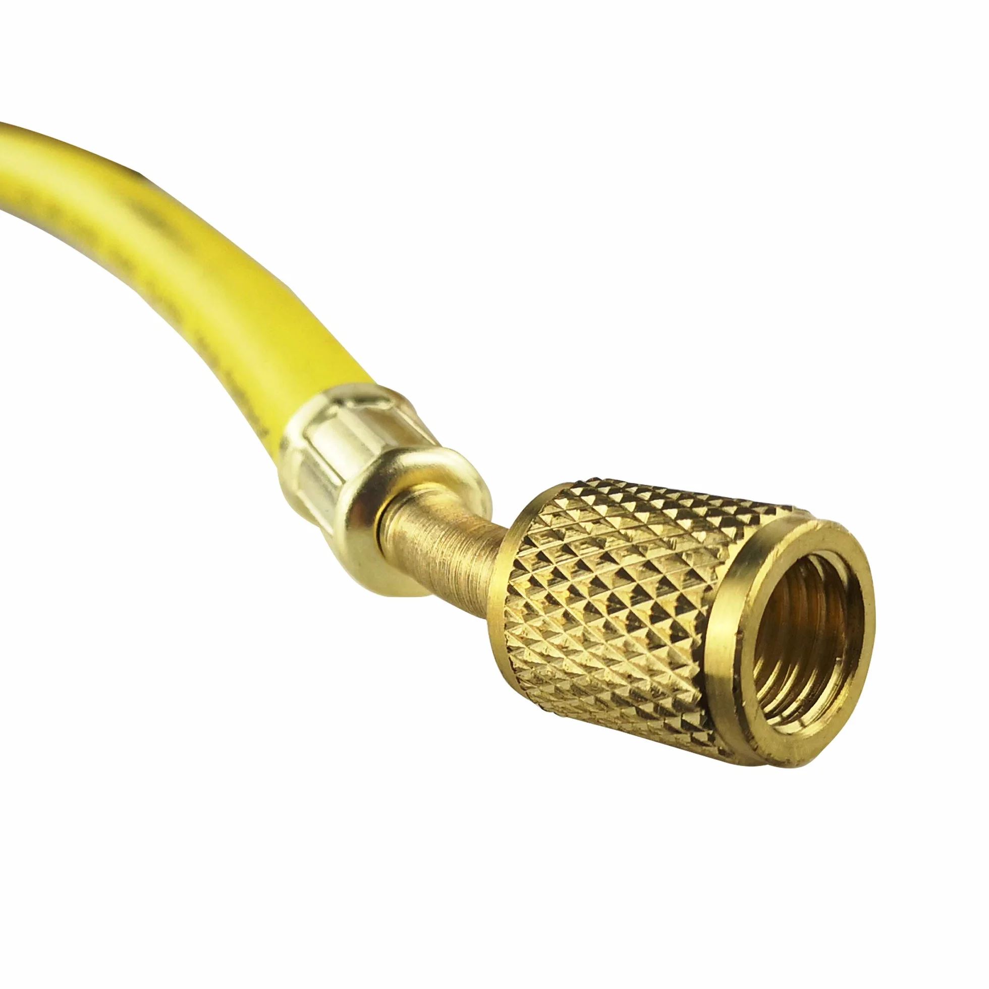 Manometro per azoto refrigerante R134a R1234yf R22 R507 R422D R404A R407C SAE 1/4" valvola a sfera