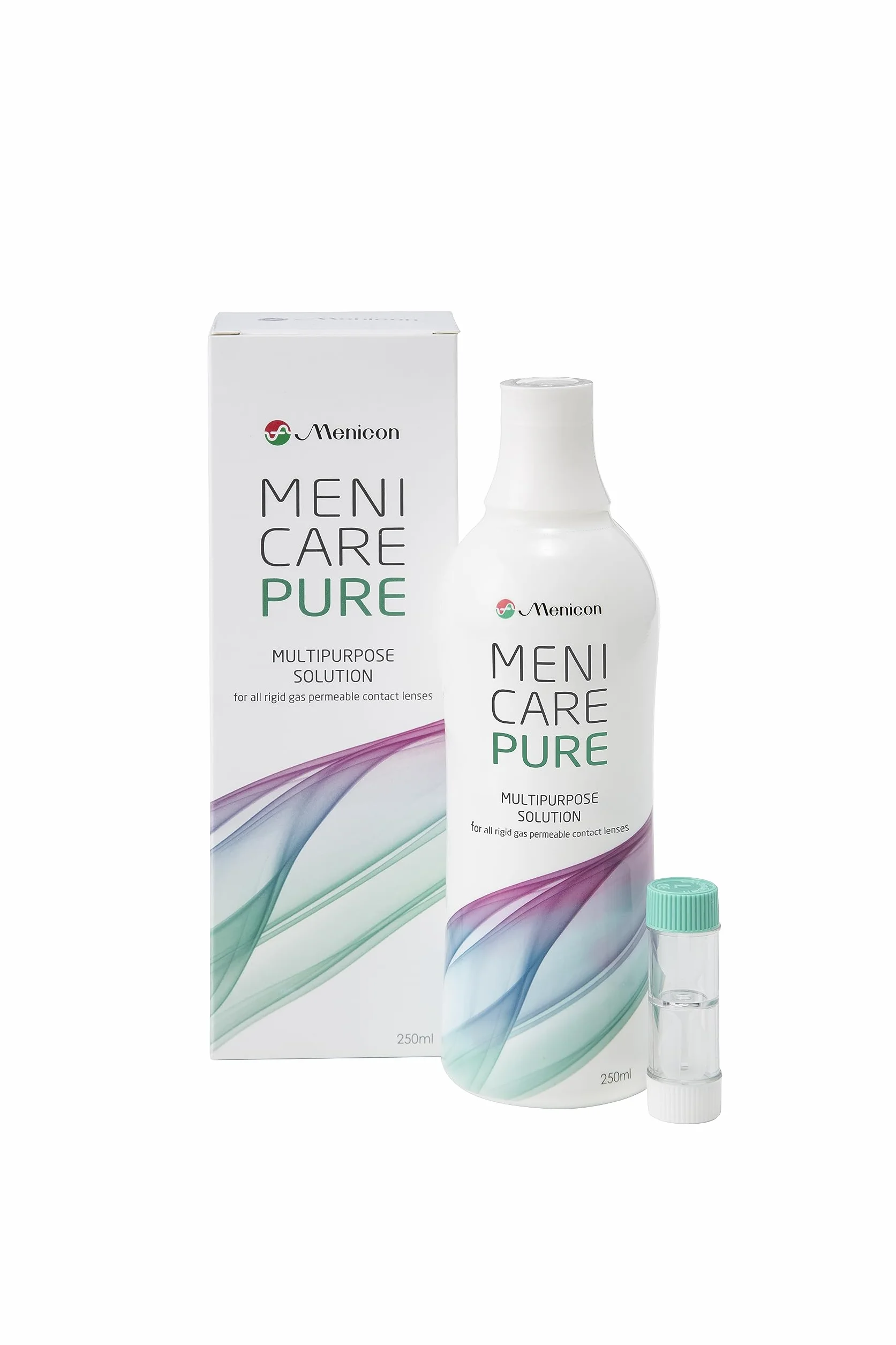 Menicare Pure 250ml contenitore per lenti