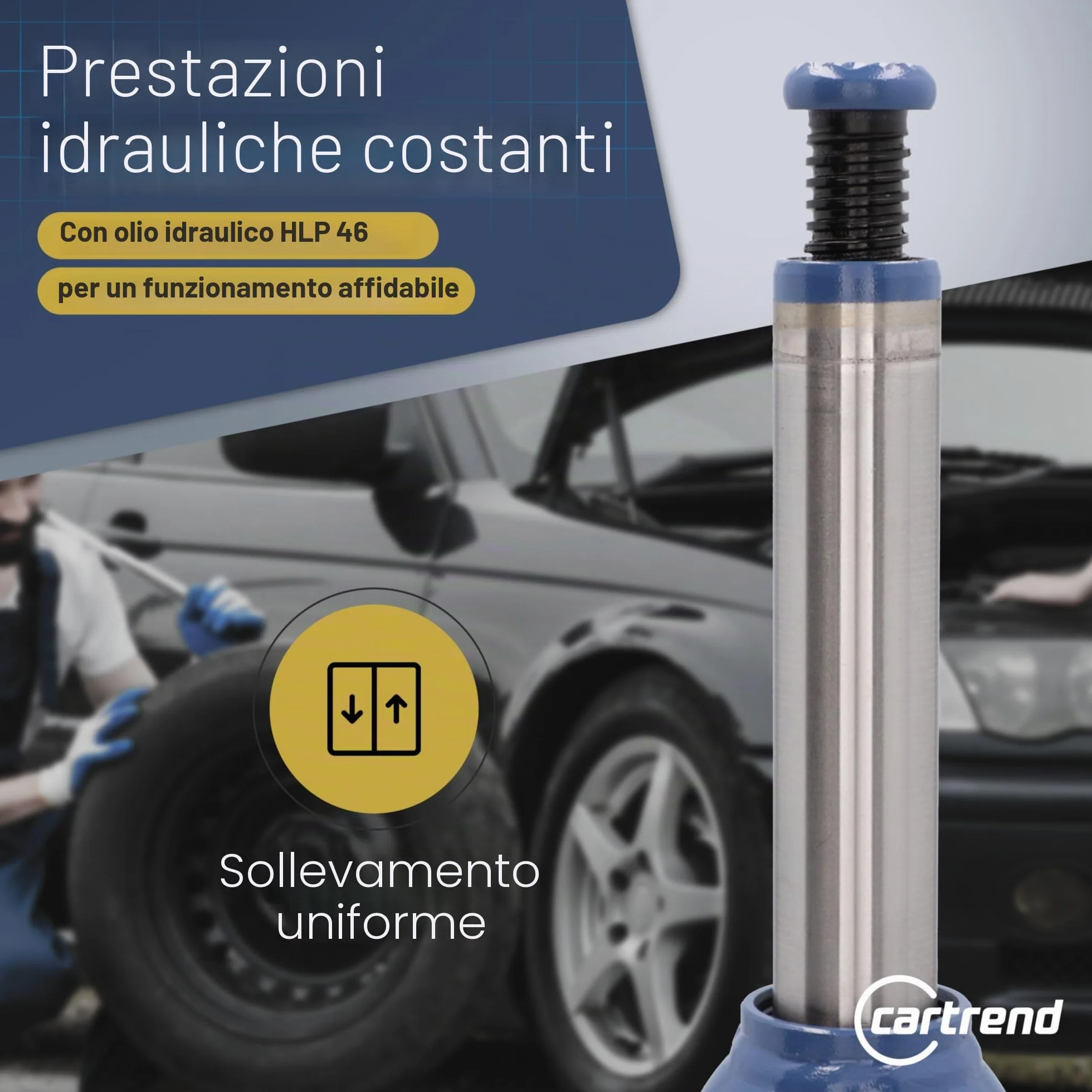 CARTREND Martinetto idraulico 10007