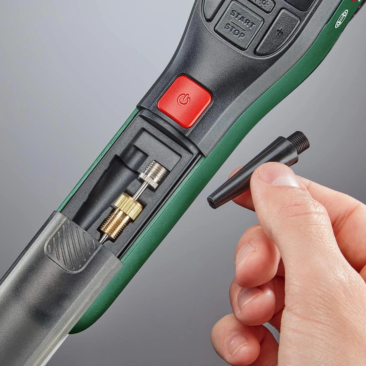Bosch EasyPump Minipompa Elettrica 3,6 V 150 PSI 10,3 Bar Ricaricabile USB-C LED Autostop
