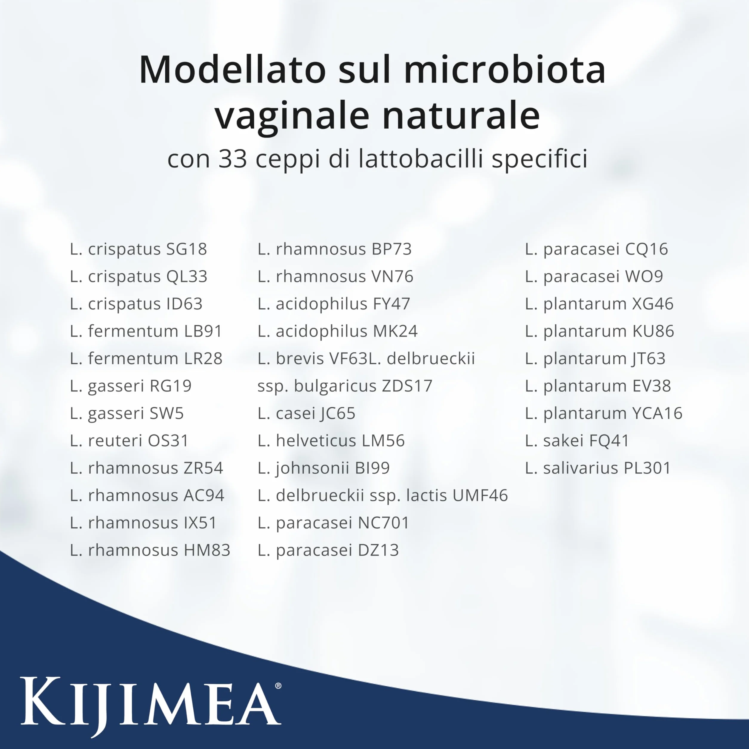 Kijimea FloraCare 33 ceppi lattobacilli vitamine B2 B3 B7 Zinco 28 capsule