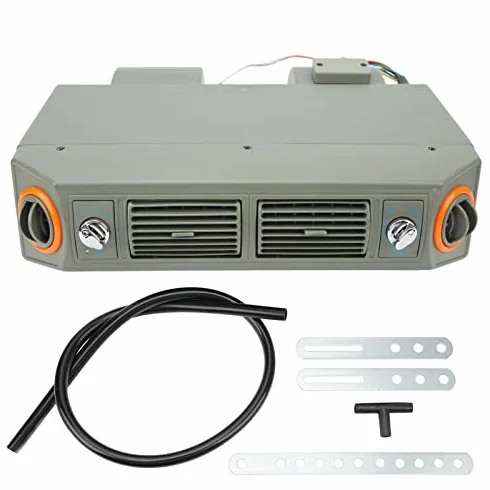 Evaporatore Aria Condizionata 12V Universale Sotto Cruscotto 3 Velocità Vento Temperatura Regolabile per Camper Auto Camion