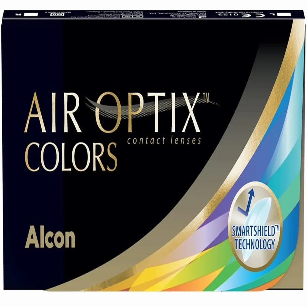 Air Optix Colors Lenti a Contatto Mensili Green 2 Lenti BC 8.6 DIA 14.2 0,00 Diottrie