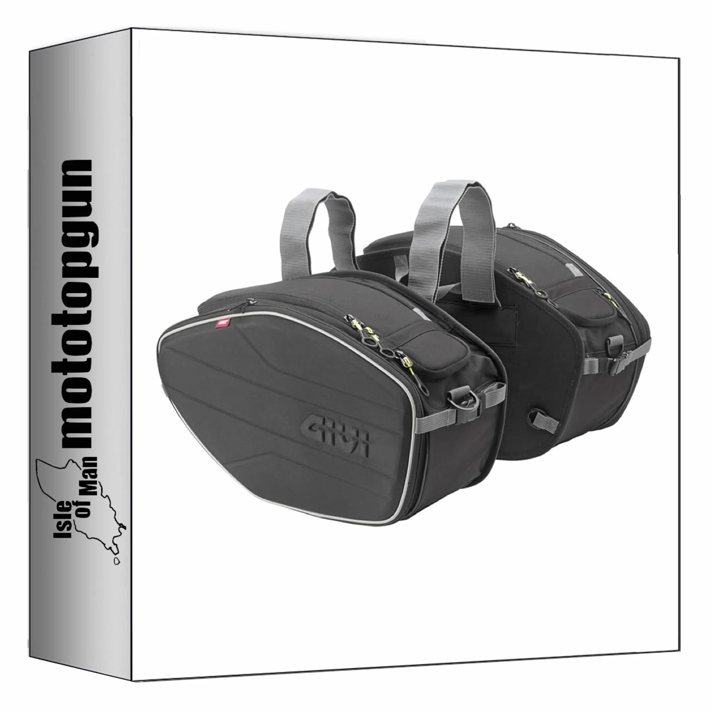 givi borse laterali ea101c nero 60 lt + attacco compatibile con yamaha tracer 7 / gt 2020 2021 2022 2023 2024 MOTOTOPGUN ea101c + tr2148