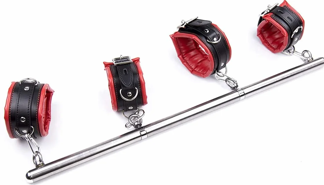 Regolabili Manette e Cavigliere per Bondage BDSM