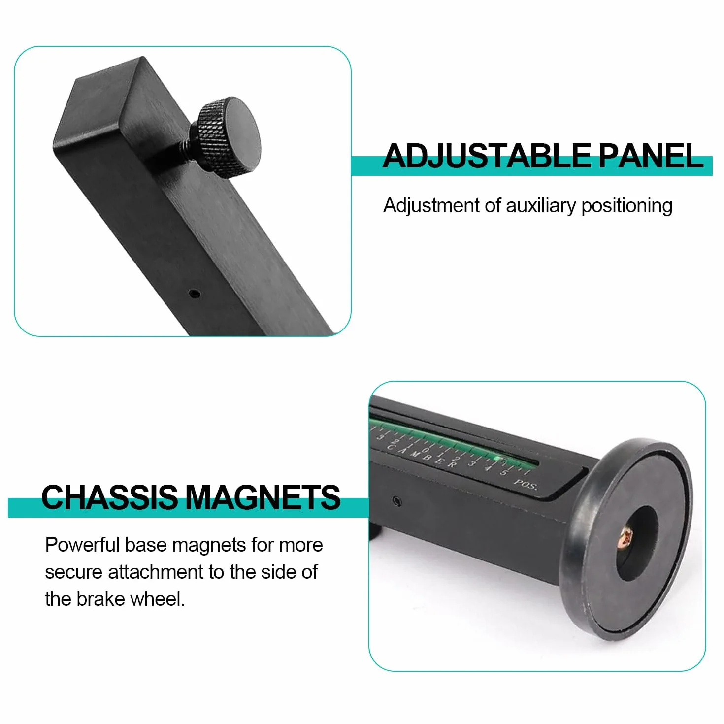 Strumenti Allineamento Ruote Auto, Multifunzionale Misura Magnetico Regolabile, Allineamento Campanatura Camber (1)