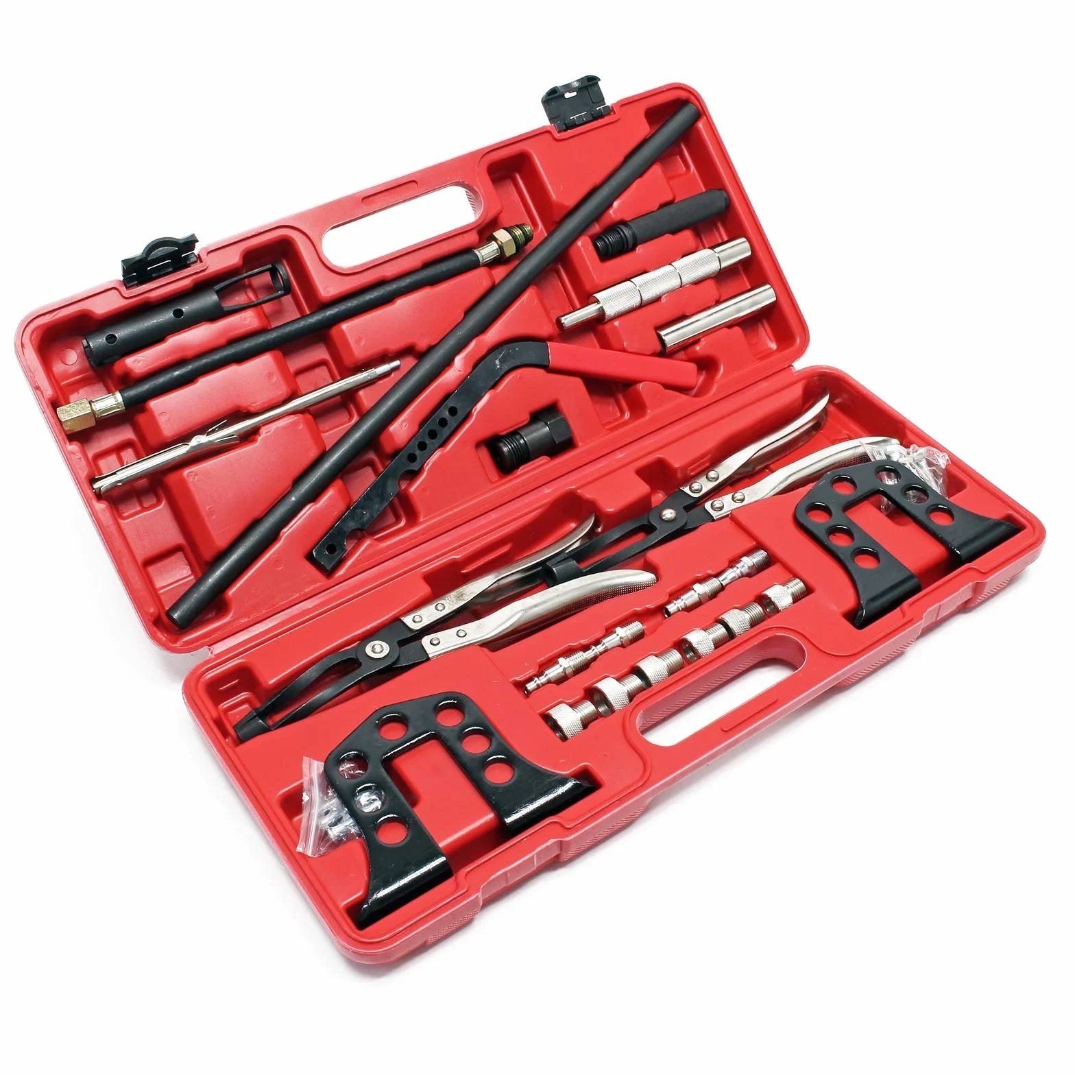 Wiltec Set di Attrezzi per Molle e guarnizioni delle valvole Motori 8 16 24 Benzina Diesel