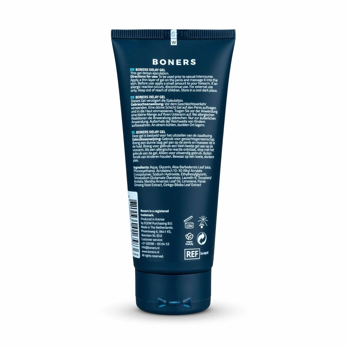 Boners Gel ritardante orgasmo 100 ml