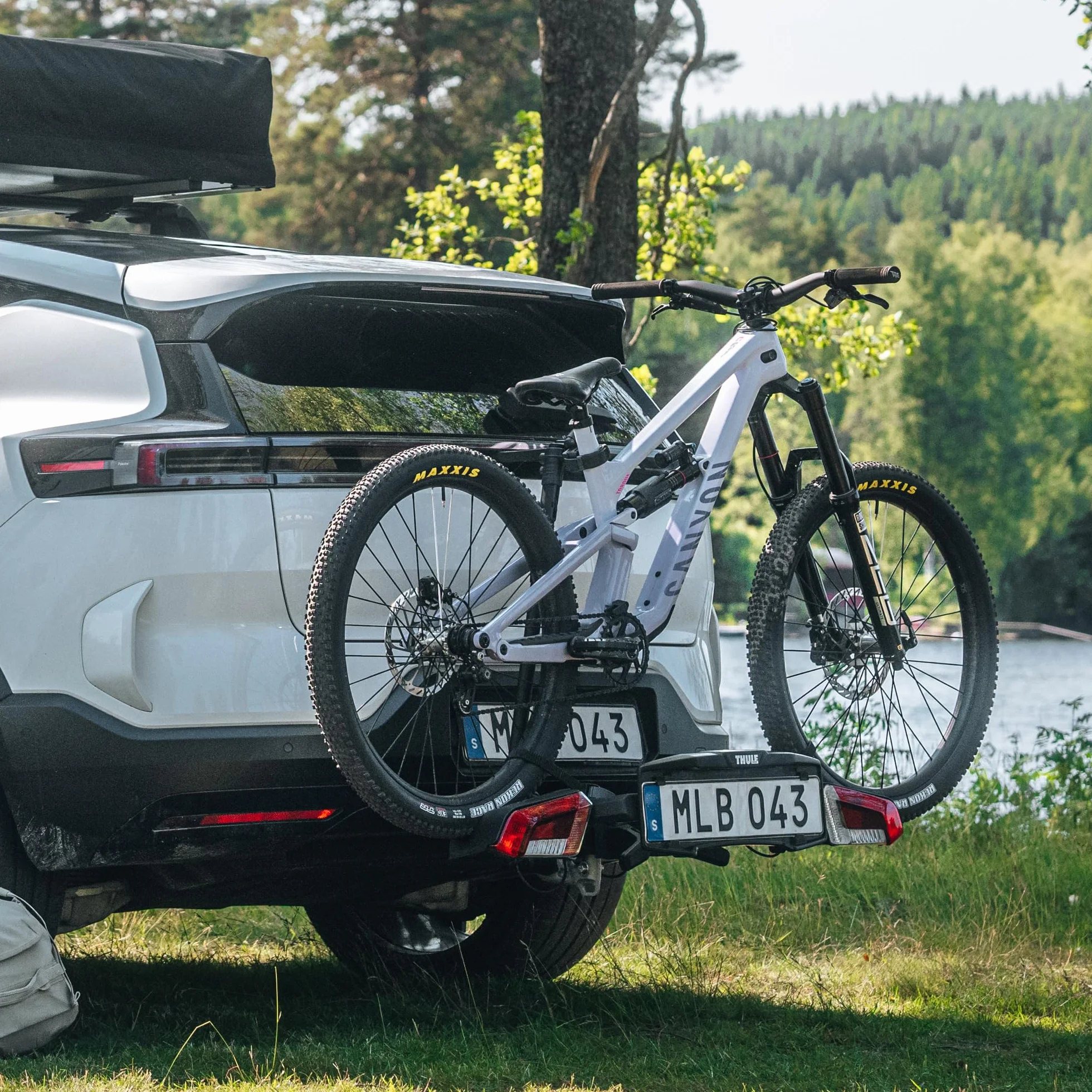 Thule Velolite Portabici Da Gancio Traino Black 1 bike