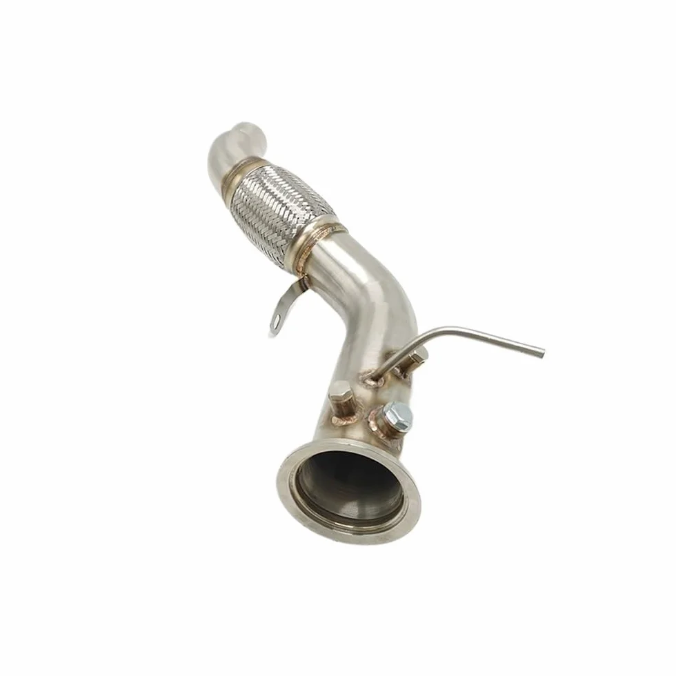 Downpipe in acciaio inossidabile da 3 "per X5 E70 3.0D M57N2 2006-2010