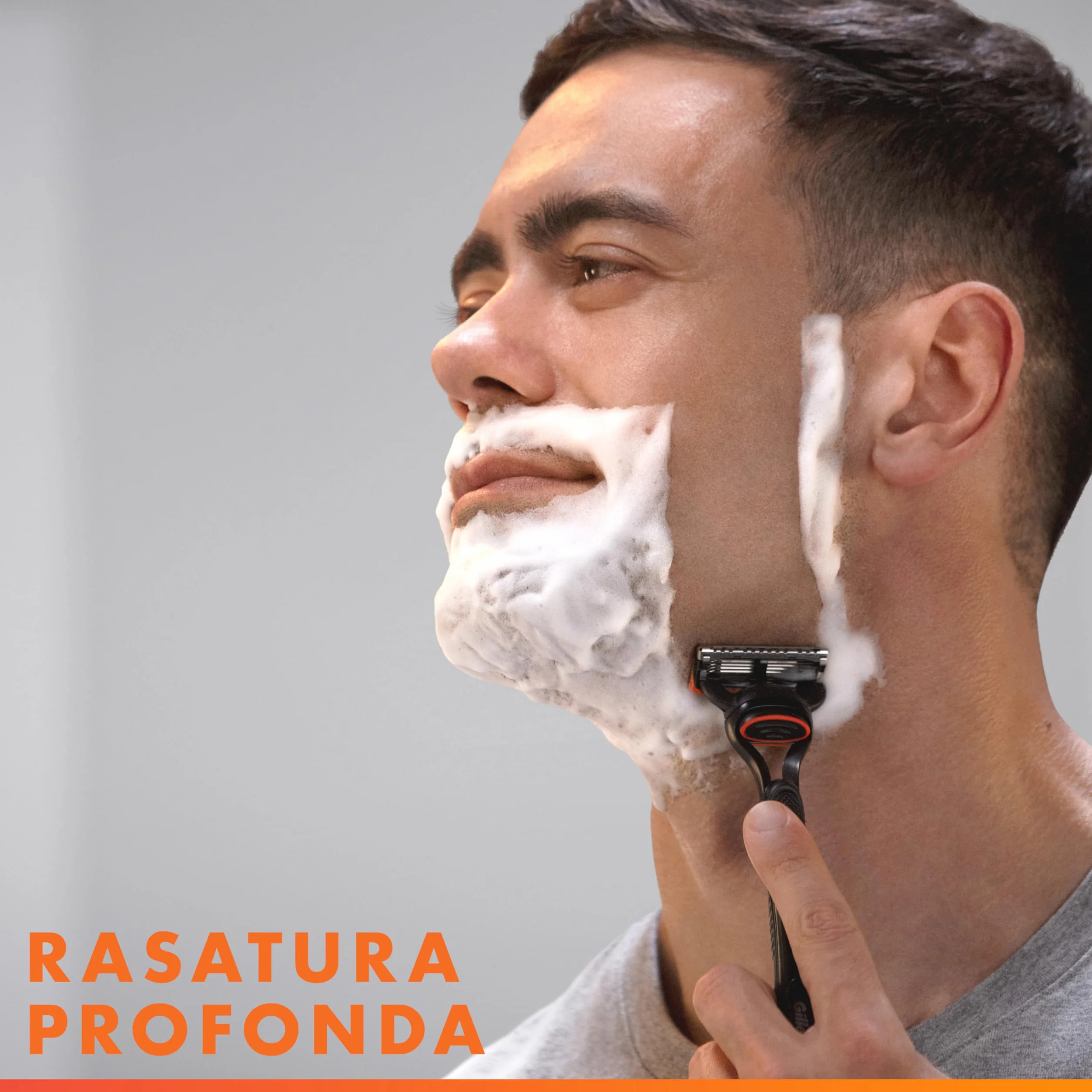 Gillette Fusion 5 Lamette di Ricambio 12 Pezzi con Striscia Lubrificante 6 Lame Rasatura Profonda