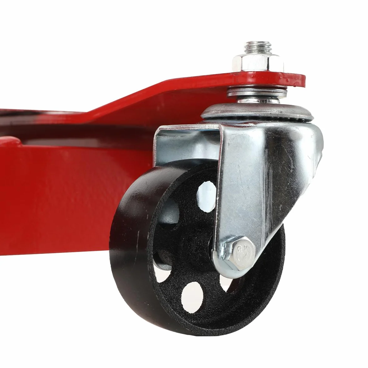 Sollevatore Idraulico A Forbice 200 Kg Altezza Regolabile 185-590 Mm Acciaio Antiruggine