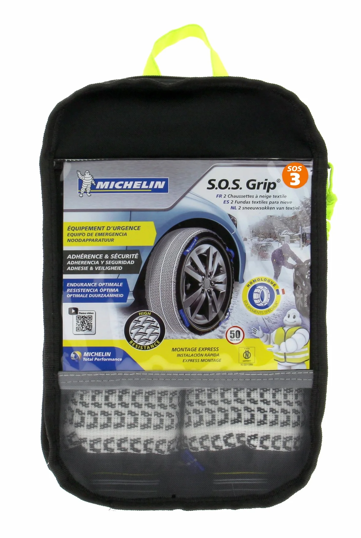 Michelin 008403 Calze da neve con borsa custodia e guanti