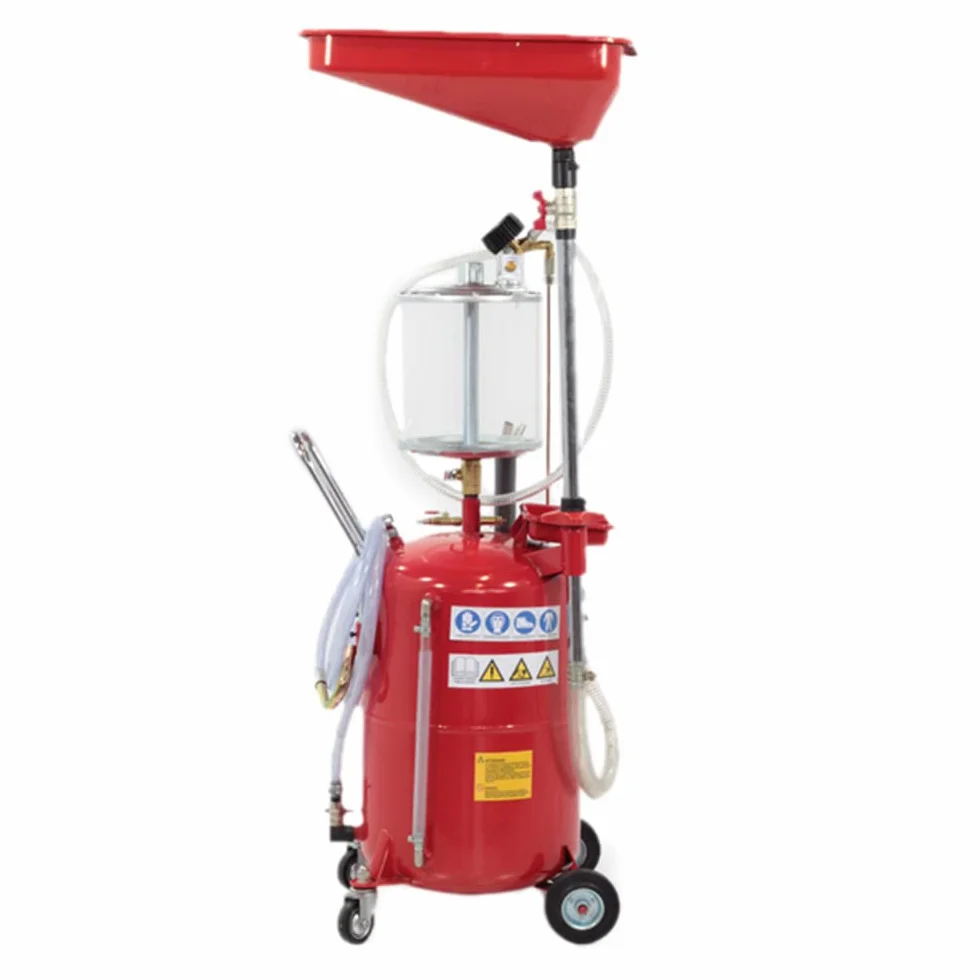 SOGI REC-70P Aspiratore pneumatico per olio motore e cambi - serbatoio da 65 L - precamera da 9 L - scarico in pressione
