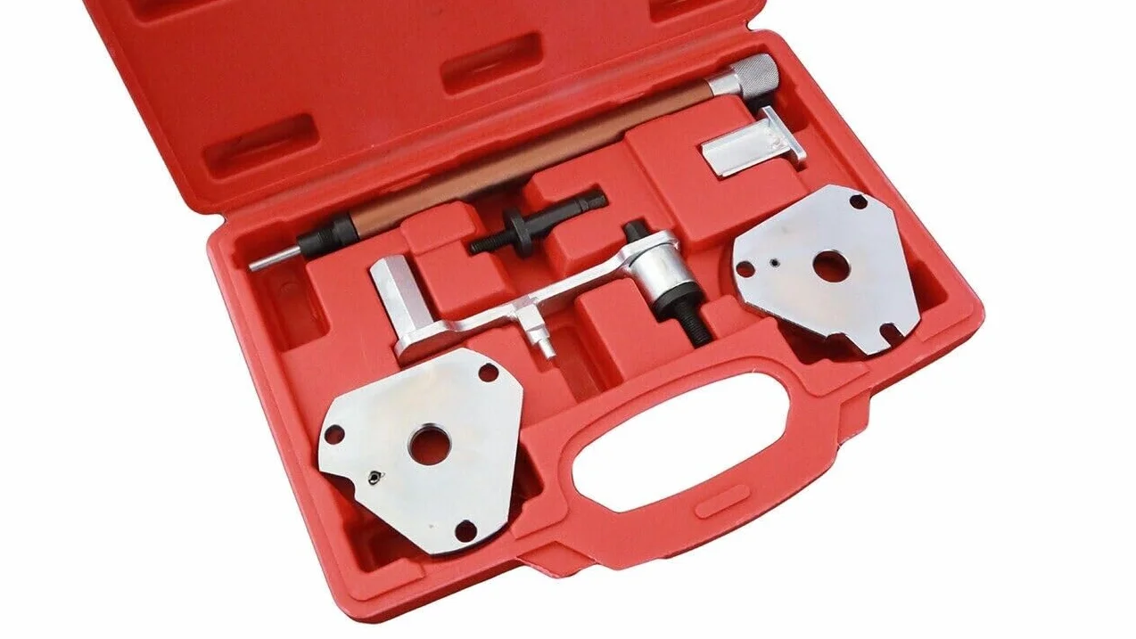 TANIASHOP Kit Attrezzo Messa in Fase per Fiat Lancia Alfa Motori 1.2 1.4 1.6 1.8 16V Benzina Kit di Strumenti di Bloccaggio della Messa in Fase dell'albero Motore